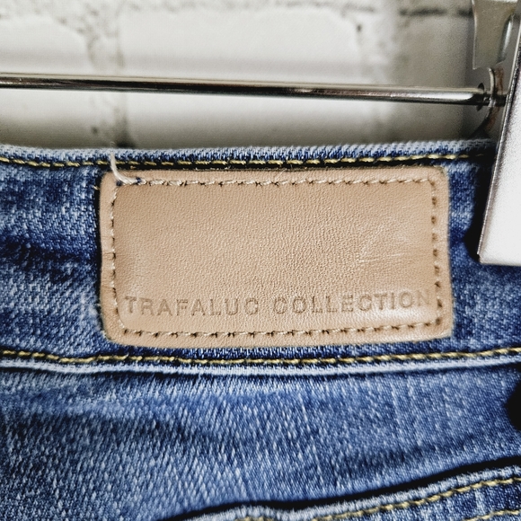 ZARA | skinny high waist stretch distressed jeans - Picture 5 of 8